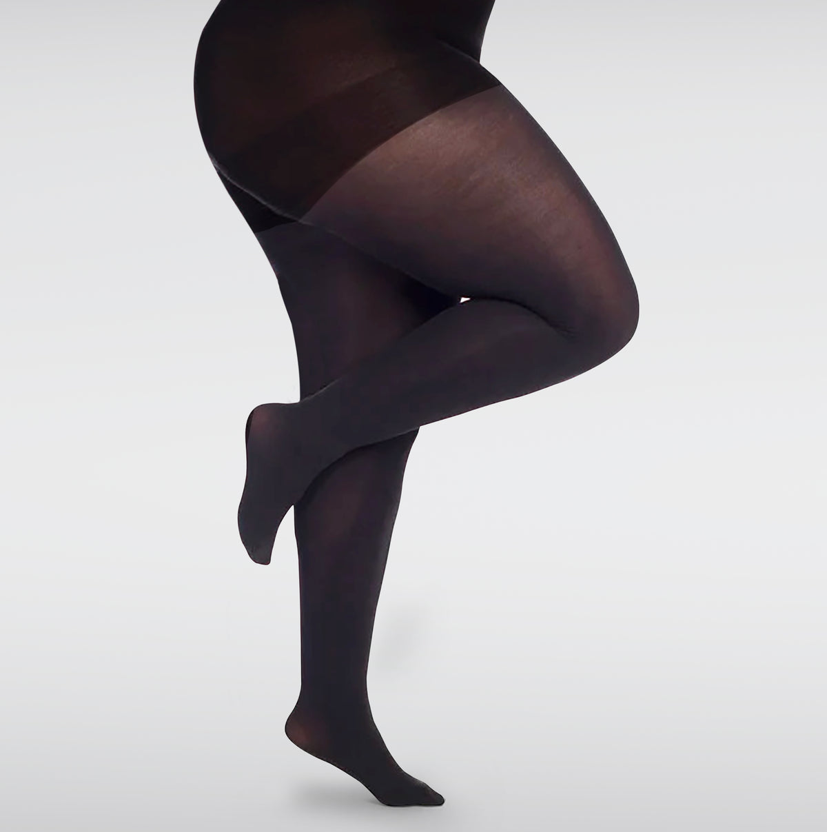 Plus size brown opaque tights hotsell